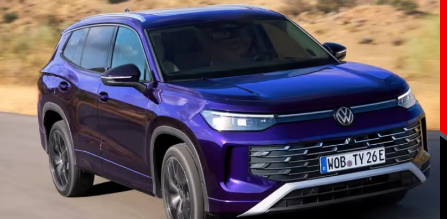 New three-row Volkswagen Tayron SUV revealed